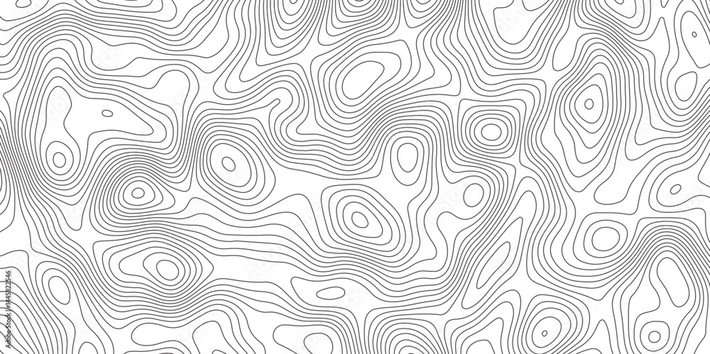 Topographic contour map. Vector cartography illustration. Modern design with White topographic wavy pattern design. Contours trails, image grid geographic relief topographic Cartography Background Topographic contour map. Vector cartography illustration. Modern design with White topographic wavy pattern design. Contours trails, image grid geographic relief topographic Cartography Background