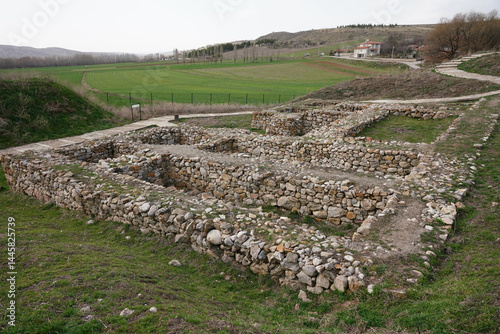 Alacahoyuk Ancient City in Corum, Turkiye photo