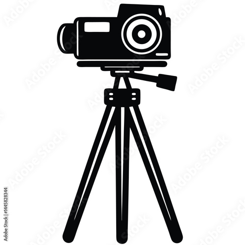 journalist element isolated digital camera on trip  on white background