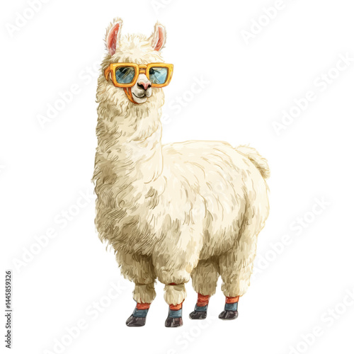 Cool Llama Posing 
