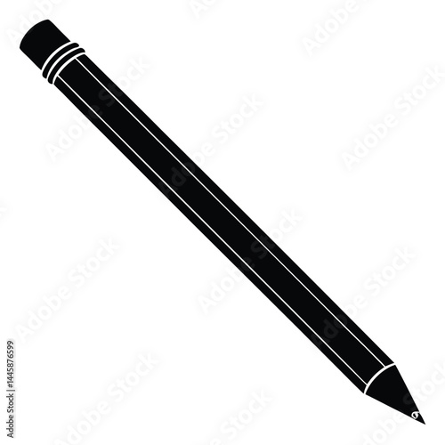journalist element isolated pencil on white background