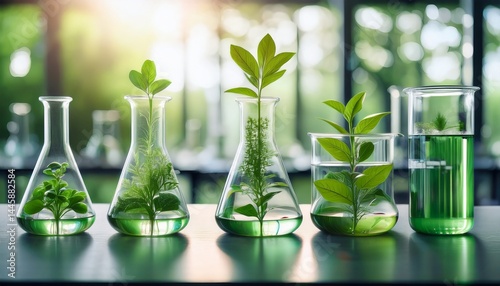 research involving flasks containing plants the concept of green chemistry