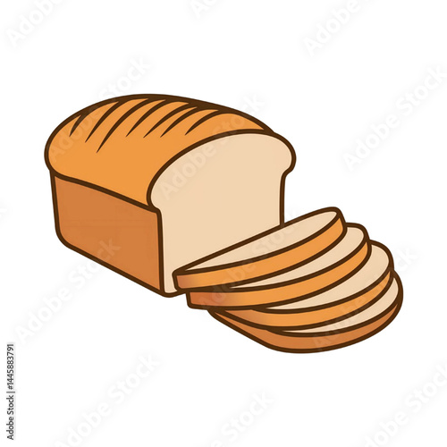Sliced Bread Illustration