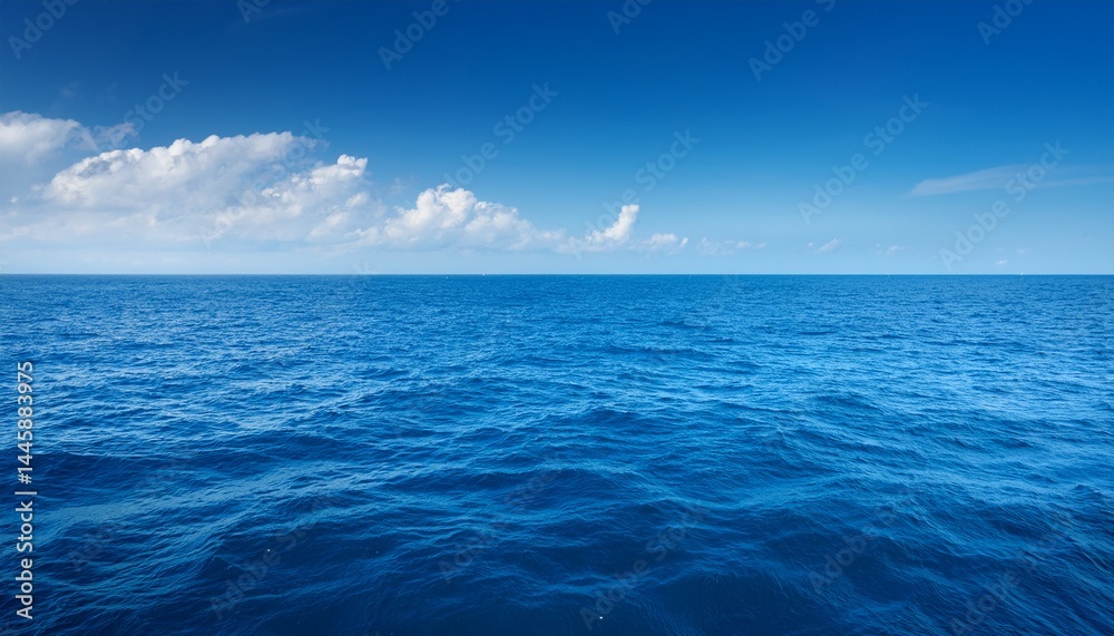 Obraz premium blue sea and sky