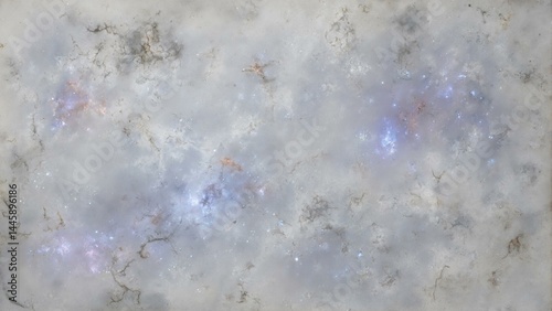 Antique porcelain dolls showcase ethereal nebula patterns, cracked surfaces, and soft pastel colors.