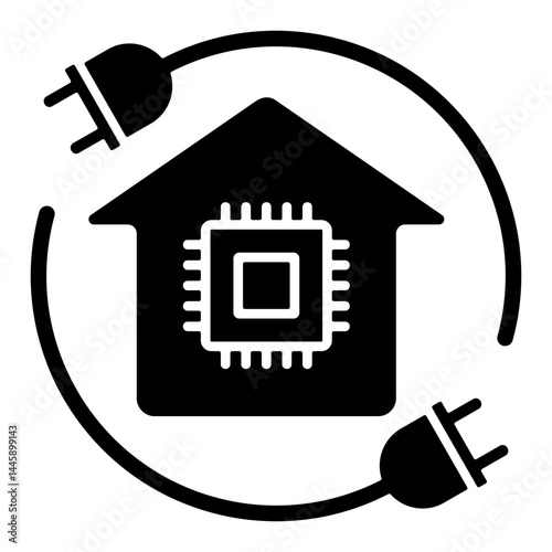 Electronic Simple Icon Vector Illustration Concept