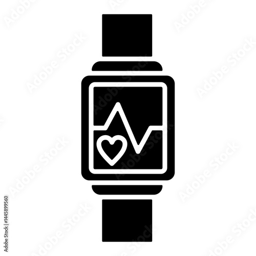 Smartwatch Simple Icon Vector Illustration Concept