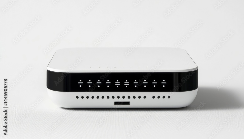 Modern white smart device Modern white smart device