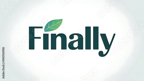 Eco-Friendly Branding Design: Green Leaf Logo for Modern Business Growth and Visual Identity, finally