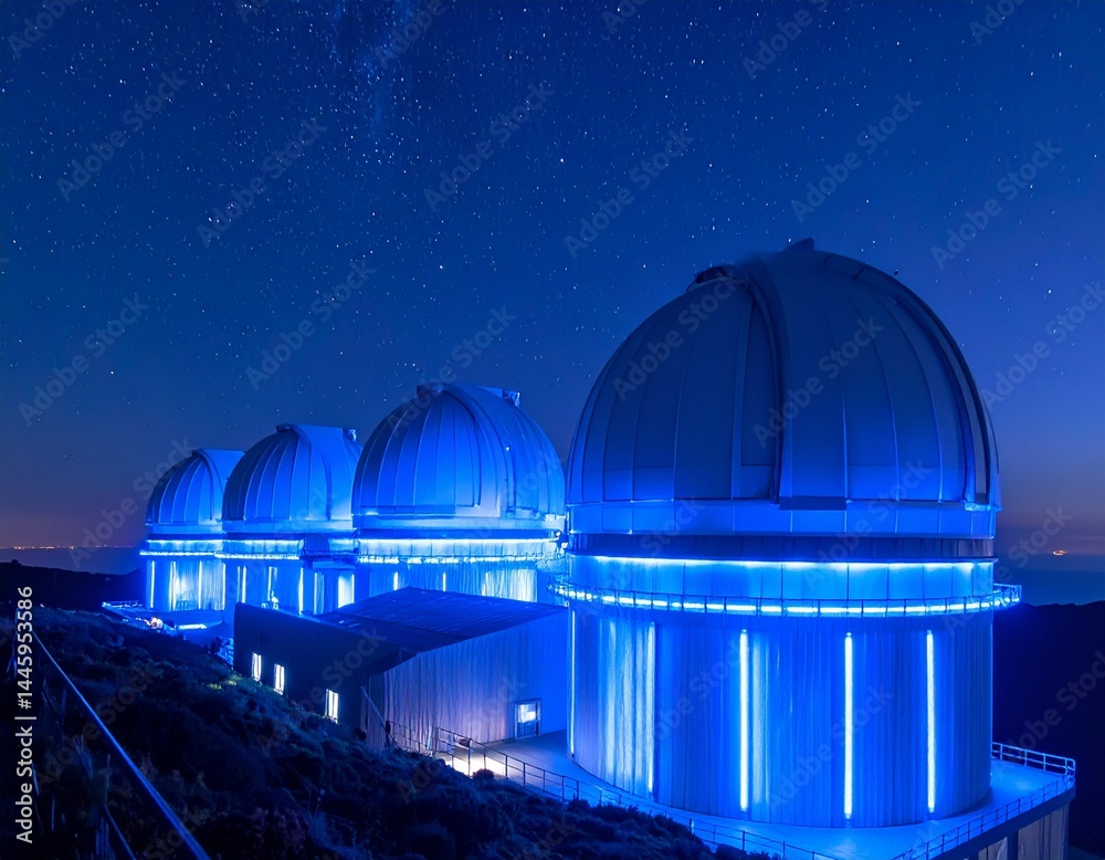 Orbiting Observatory with a View of the Galaxy. Orbiting Observatory with a View of the Galaxy.