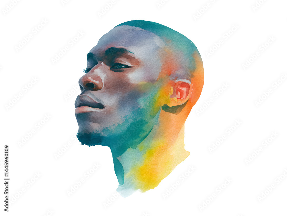 A man with a beard