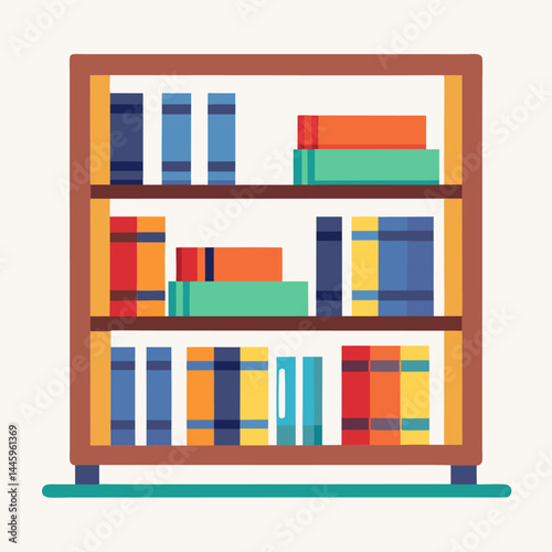 book-shelf-icon-white-background