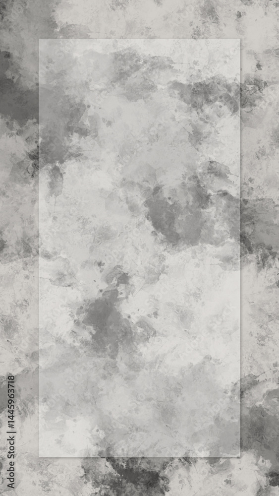 Fototapeta premium Black and White Cloudy Textured Background