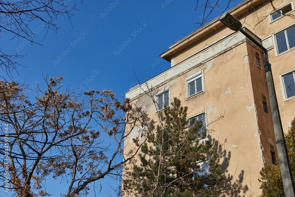 Townhouses in a European Town