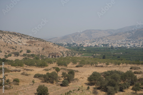 Türkiye ruins of ancient Miletus on a sunny autumn day