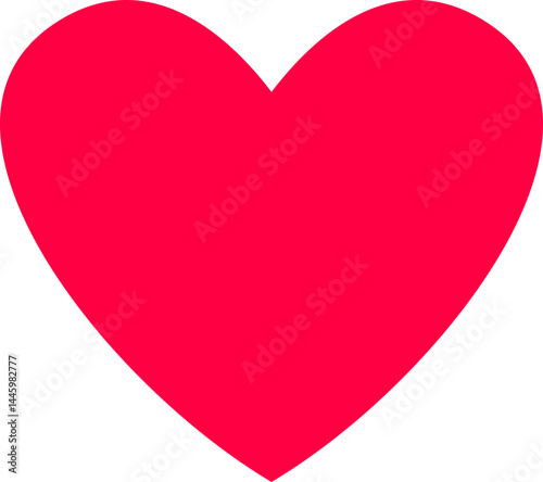 Love symbol, heart icon