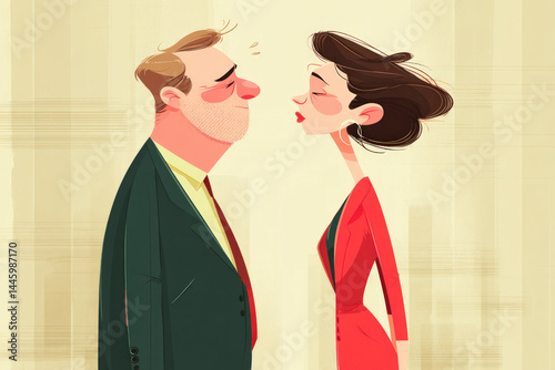 Business Colleagues, Approa...