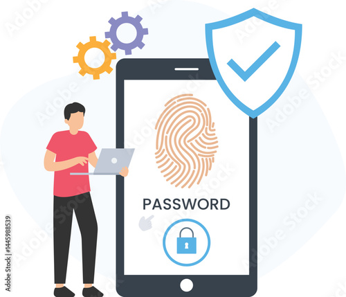 Password security or password protection, strong password practices or secure authentication, password encryption or hashed storage, multi-factor authentication (MFA) or two-factor authentication (2FA