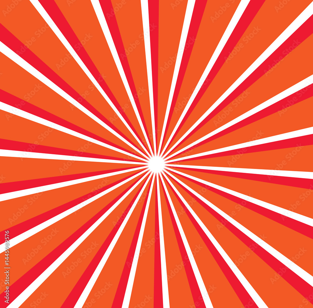 Obraz premium Turquoise Sunburst Texture Vector Background for Poster and Banner Design