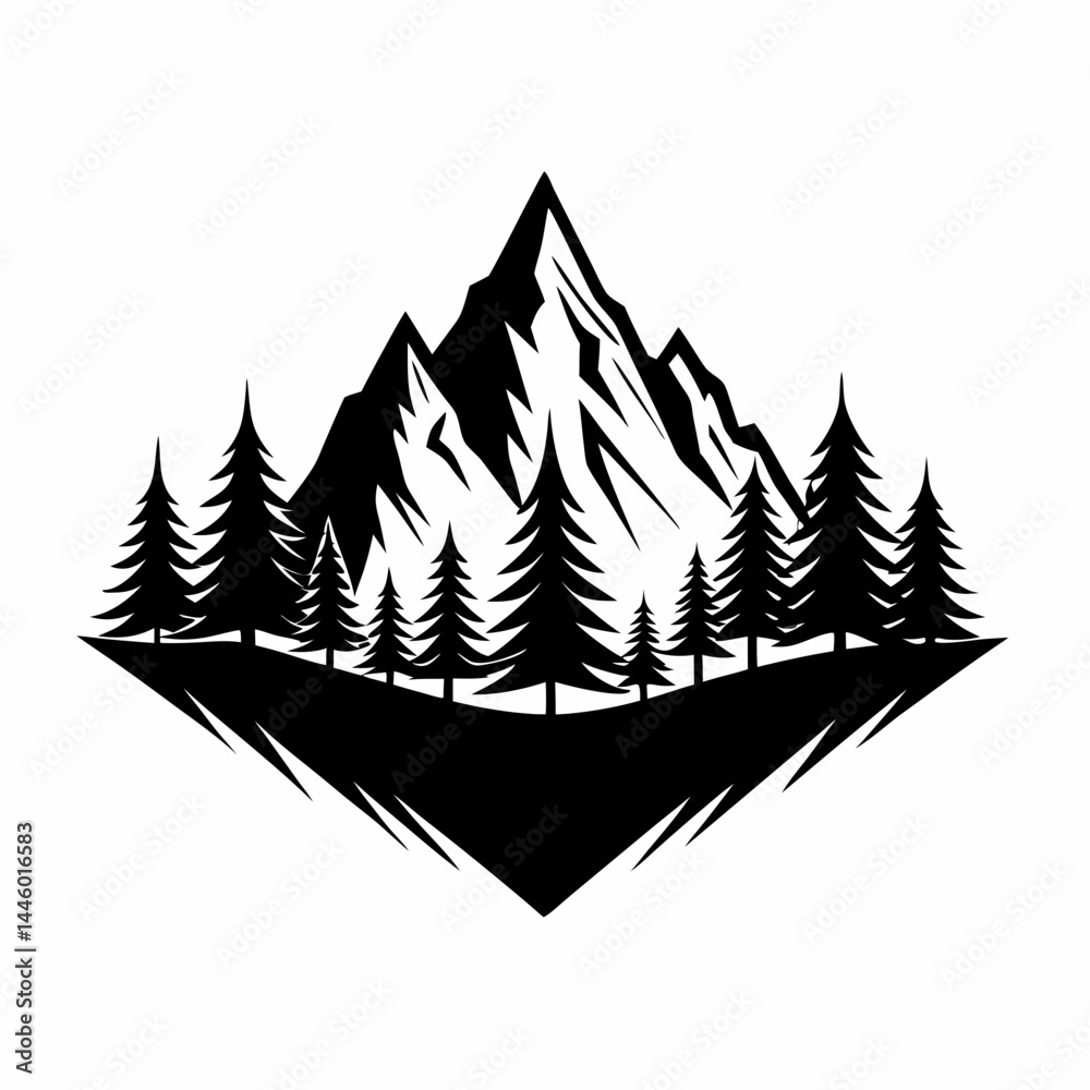 Fototapeta premium camping in the mountains