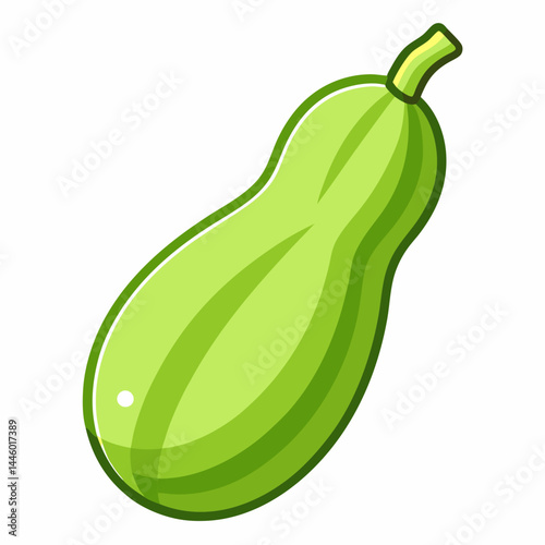Eggplant a white background 