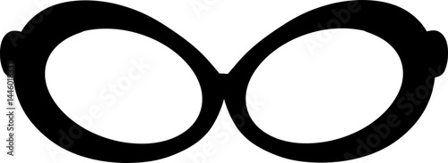 Oval Retro Glasses Design