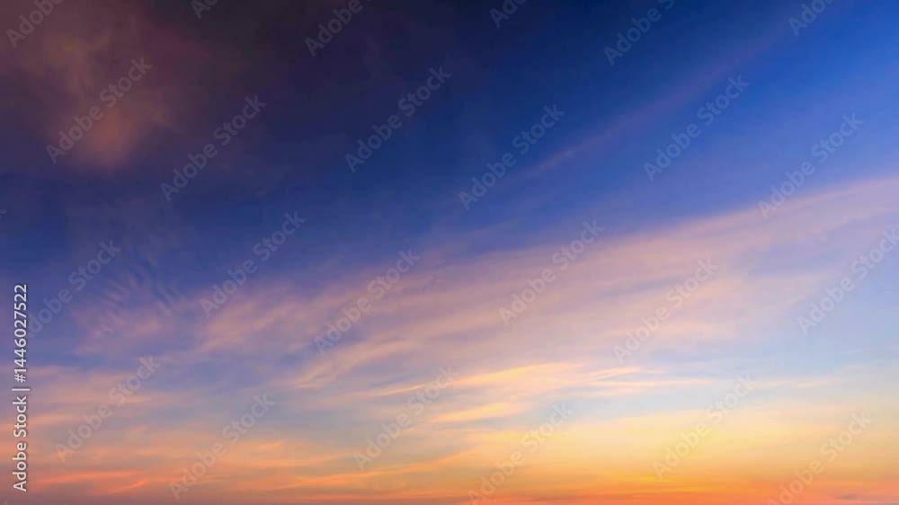 Vibrant Sunset Sky Gradient Background Image Vibrant Sunset Sky Gradient Background Image