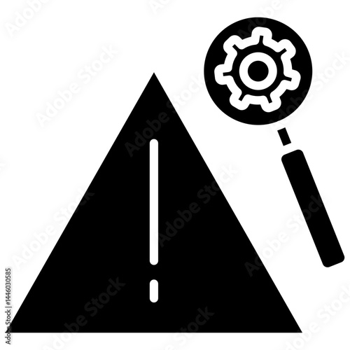 Incident Management Glyph Icon, Incident Management Icon – Emergency Response, IT Issue, Risk Control Symbol in Vector Style
