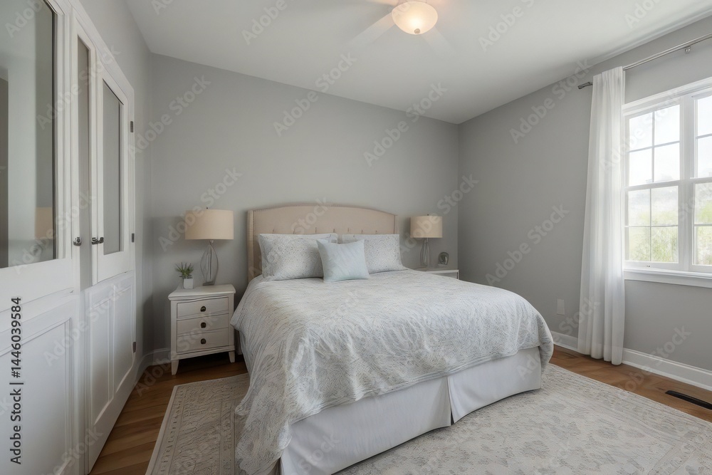 Fototapeta premium interior of a bedroom