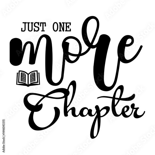 Just One More Chapter SVG