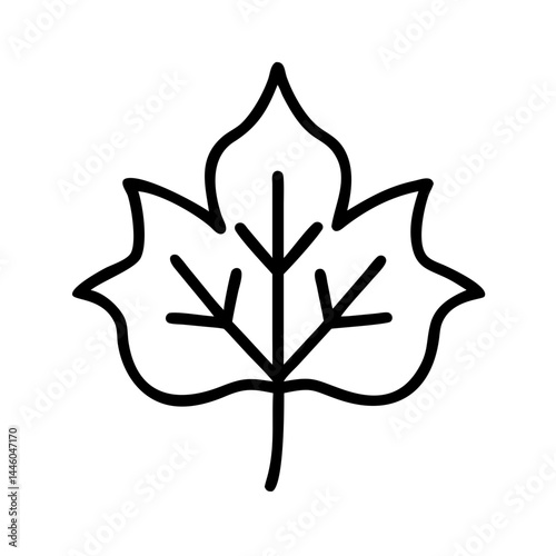 broad leaf tree transparent background for web and graphic design