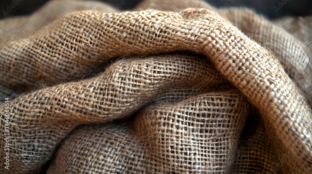 Brown Burlap Fabric Texture Background Brown Burlap Fabric Texture Background