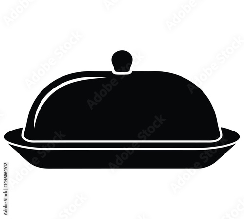 restaurant cloche icon