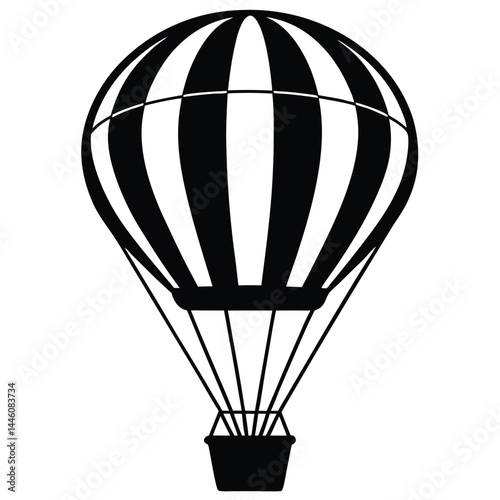 hot air balloon vector