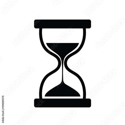 hourglass vector illustration
