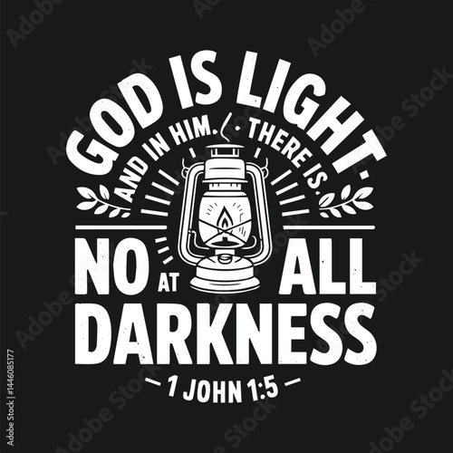 God is light and in him there is no at all darkness shirt, Cool God Shirt Designs svg.