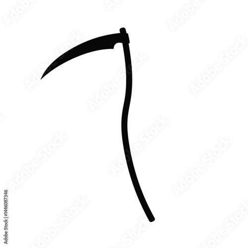 axe isolated on white