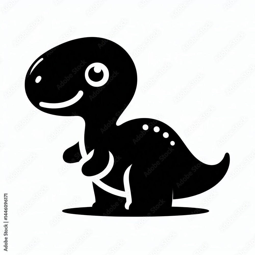 Fototapeta premium Dinosaur&nbsp;Silhouette