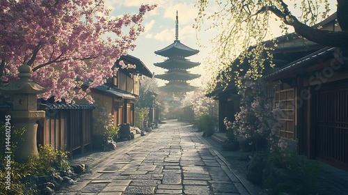 Kyoto springtime cultural beauty pictures