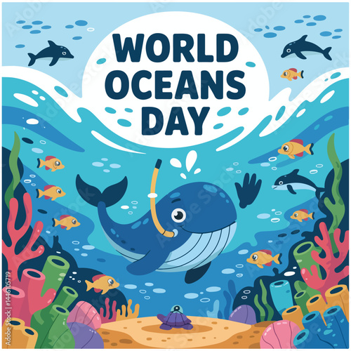 World Oceans Day flyer image 6.eps