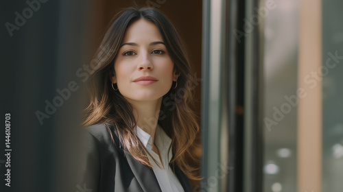 female financial advisor on the left side of picture, she is handsome brunette about 35 years old, elegantly dressed in a women's suit Free Download female financial advisor on the left side of picture, she is handsome brunette about 35 years old, elegantly dressed in a women's suit - GFXLoad