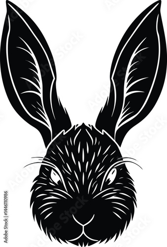 Rabbit Ears Silhouette