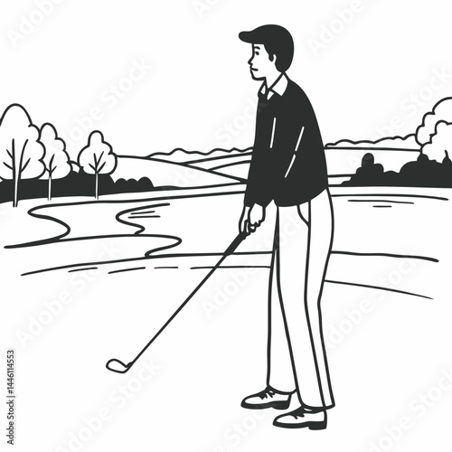 golf player