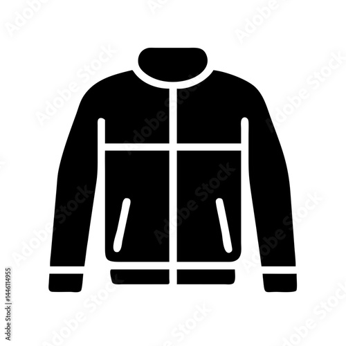 jacket silhouettesvg transparent background for web and graphic design