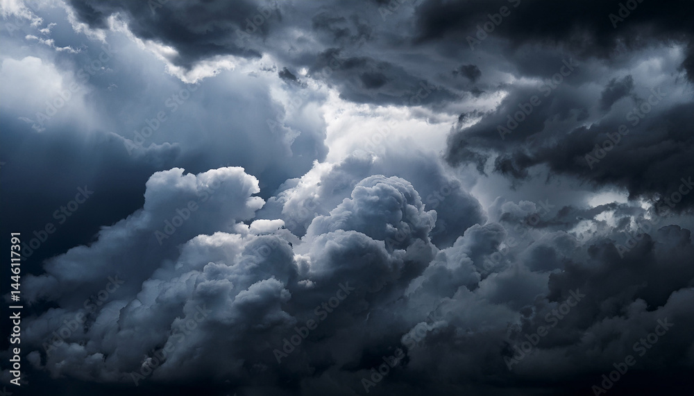Obraz premium dark clouds background