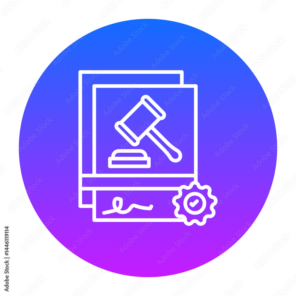 Legal Documents Icon Legal Documents Icon