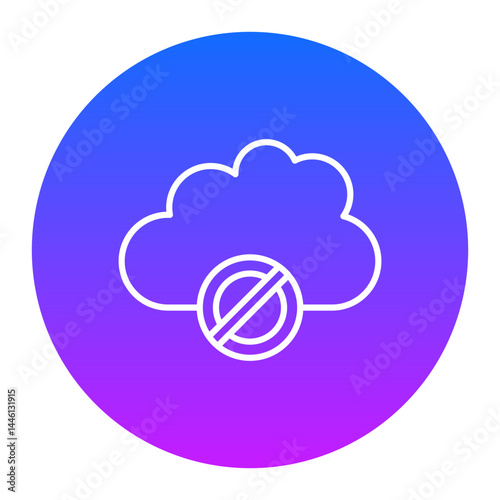 Cloud Inaccessible Icon