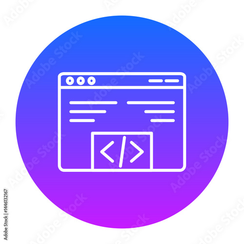 Web Coding Icon