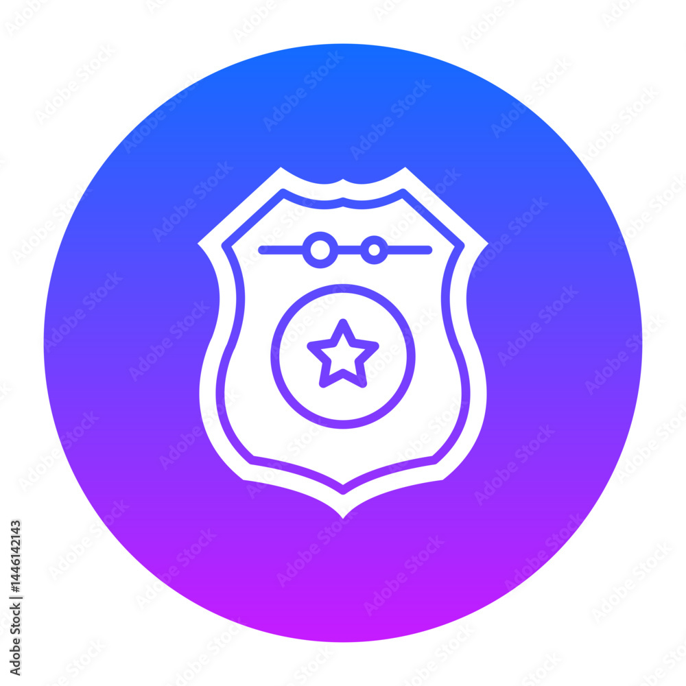 Police Badge Icon Police Badge Icon