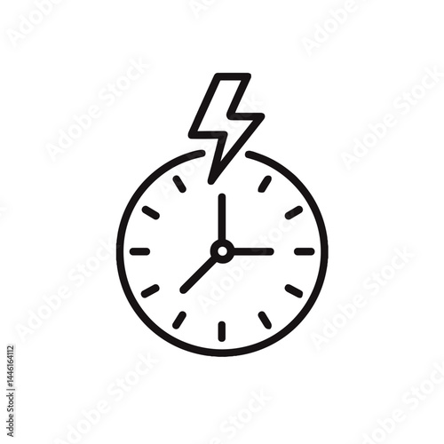 Clock Overload Symbolizing Stress and Time Pressure  